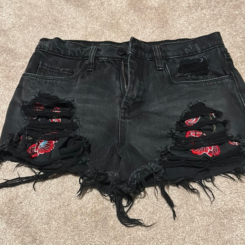 BLANYK NYC PIN-UP HIGH RISE SHORTS